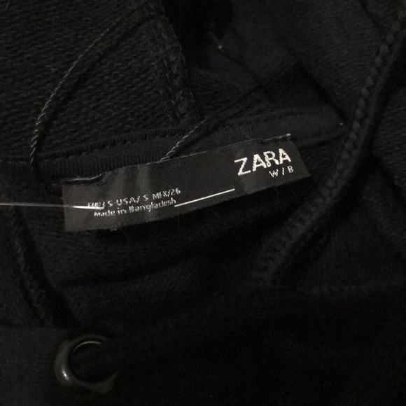 Zara oversized sleeveless sweater with hoodie - Picture 6 of 8